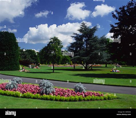 Grosvenor Park Chester Cheshire England Stock Photo Alamy