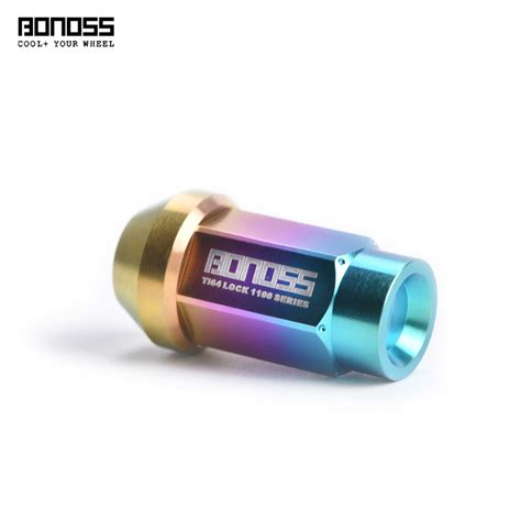 Bonoss Forged 10 Grade Titanium Wheel Lug Nuts Conical Seat