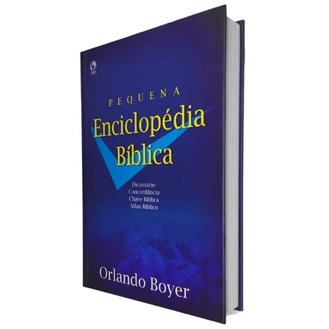 Pequena Enciclopédia Bíblica Orlando Boyer Capa Dura Azul Cpad