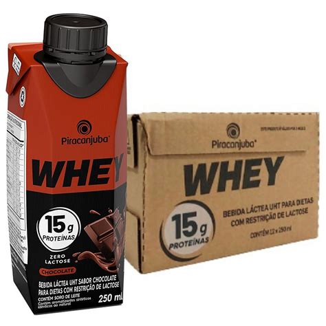 Piracanjuba Whey G Chocolate Ml Brava Distribuidora Brava