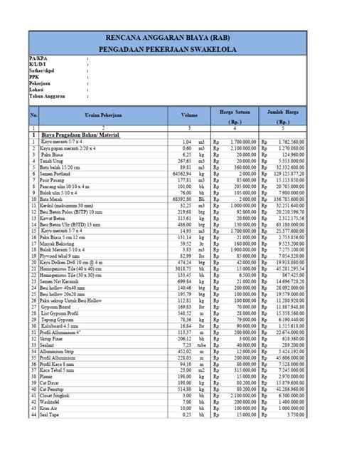 Rab Dapur Sehat Swakelola Pdf