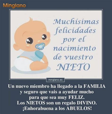 FELICITACIONES Por El NACIMIENTO De Un NIETO