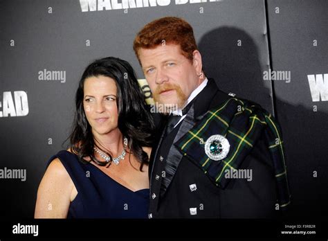 New York City 9th Oct 2015 Michael Cudlitz And Wife Rachel Cudlitz