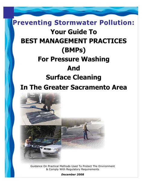 Pdf Preventing Stormwater Pollution Your Guide To Best · H