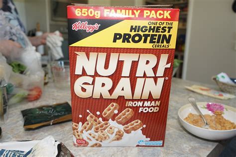 Kellogg S Nutri Grain New Zealand Cereal Like The Grand Canyon