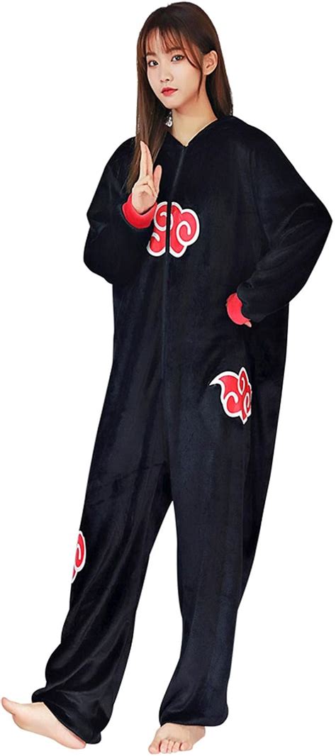 Tuboshu Anime Akatsuki Cosplay Pyjama Adultes Unisexe Onesie V Tements