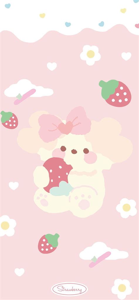 Cute Wallpaper Aesthetic | Kawaii, Desenhos, Papeis de parede