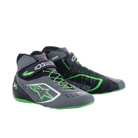 Buty Kartingowe Alpinestars TECH 1 KX V2 Szaro Zielone Zielony Szary