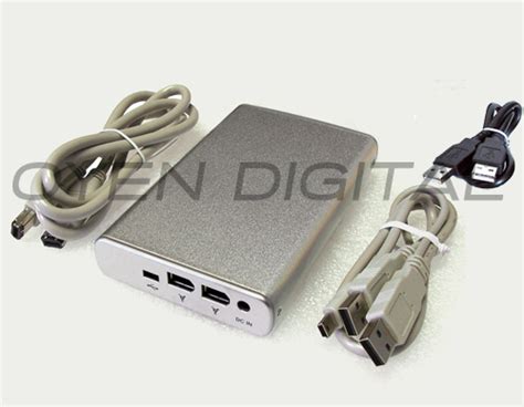 2.5 USB+FireWire 400 External Hard Drive Enclosure SATA