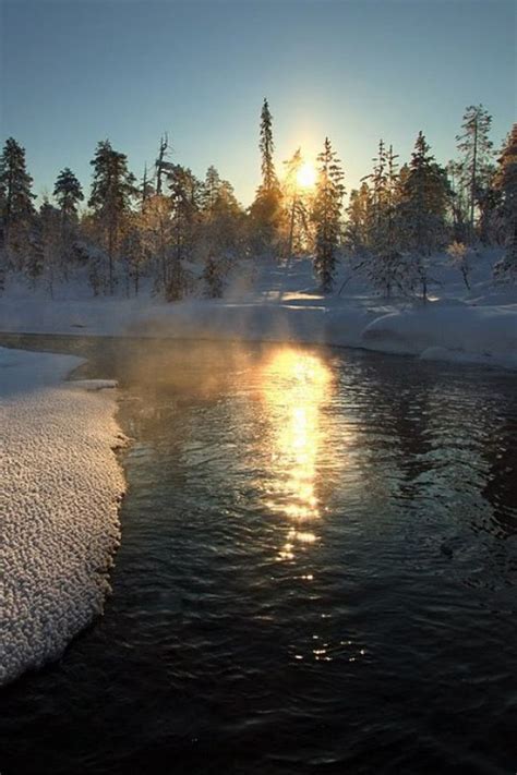 Pin By PamelaGray On Falling Snow Beautiful Winter Landscape