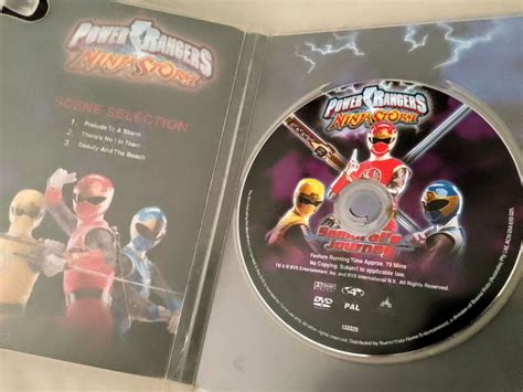 Power Rangers Ninja Storm Prelude To A Storm DVD 2003