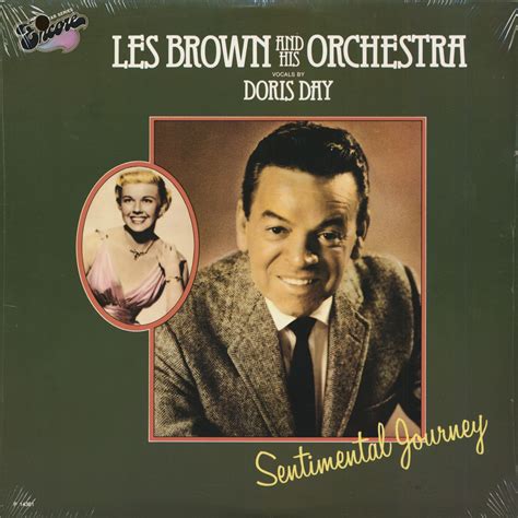 Les Brown And His Orchestra Lp Sentimental Journey Lp Cut Out Bear