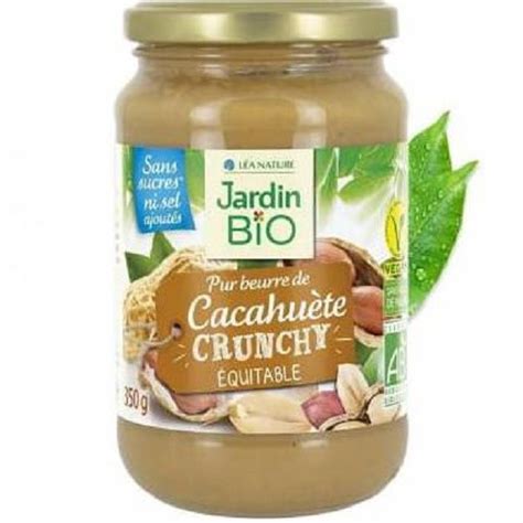 Mordicus Organic Peanut Butter Crunchy Jardin Bio