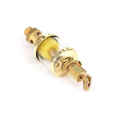 1 8 BSP Male X 1 1 4 Outer Diameter Brass Sight Gravity Drip Feed