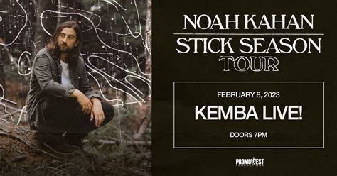 Noah Kahan The Stick Season Tour