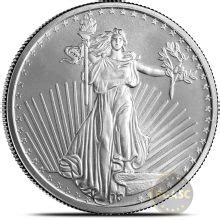 1 Oz SilverTowne Saint Gaudens Silver Round New L BGASC