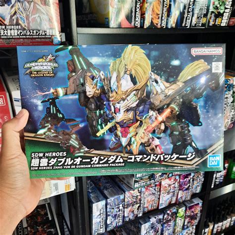 Bandai Sdw Heroes Zhao Yun Gundam Command Package Shopee Malaysia