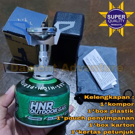 Jual Kompor Lipat Ultralight Gas Mini Camping Stove APG Shopee Indonesia