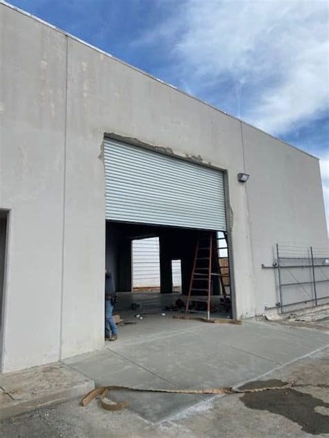 New 14x14 Commercial Garage Door Install N Highlands Ca All Pro Overhead Door