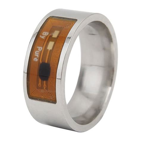 NFC Multifunctional Waterproof Intelligent Ring Smart Wear Finger Digital Ring 2024 Clearance ...