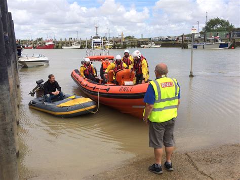 Real Life Rescue Unfolds At Rye Harbour Rnli Lifeboat Station Open Day