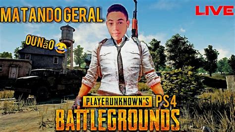 PRIMEIRA LIVE DO JOGO SÓ VEM GALERA PLAYERUNKNOWN S BATTLEGROUNDS