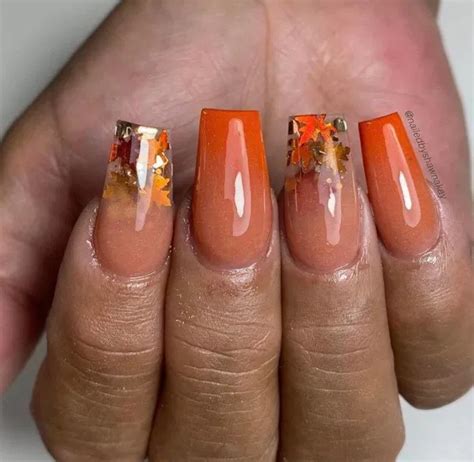 Fall Nail Designs That Match The Fall Aesthetic Fashionisers© Part 6 Ombre Nail Designs