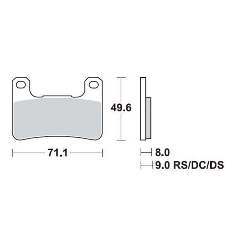 SBS 806HS Front Sinter Brake Pad For Kawasaki ZX 10R 08