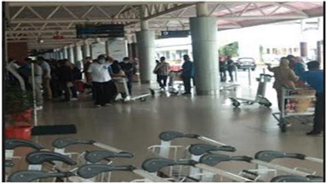 Aktivitas Di Bandara SMB II Palembang Mulai Ramai Penumpang Pesawat