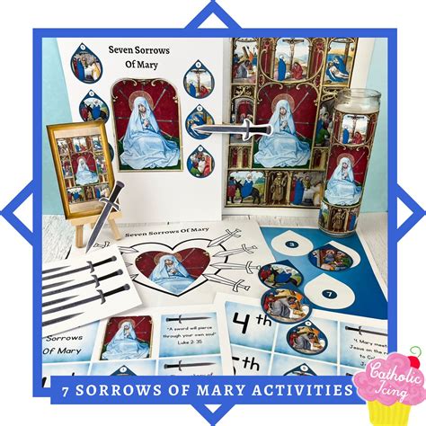 Seven Sorrows Of Mary Activity And Craft Packet Includes Multiple Craft And Activity Options Etsy