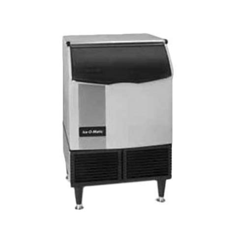 Ice O Matic Iceu220ha 24 1 2 W Half Cube Undercounter Ice Machine 238 Lbs Day Air Cooled