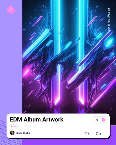 EDM Album Artwork | Snack Prompt