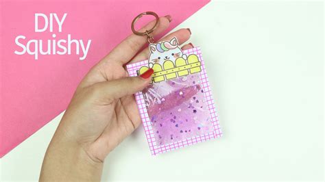 How To Make A Squishy Keychain DIY Homemade Squishy Keychain With