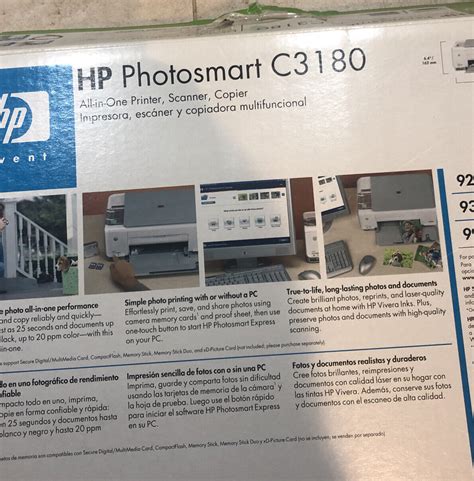 HP Photosmart C3180 All In One Inkjet Printer Q8160A For Sale Online EBay