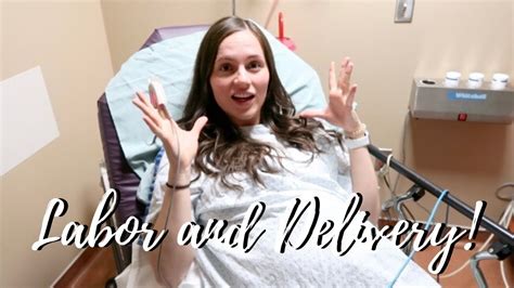 My Water Broke Before Contractions Labor And Delivery Vlog Part 1