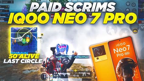 IQOO NEO 7 PRO COMPETITIVE TEST IQOO NEO 7 PRO BGMI 120 FPS