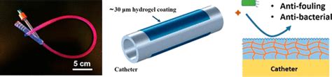 Conformal Hydrogel Coatings On Catheters To Reduce Biofouling