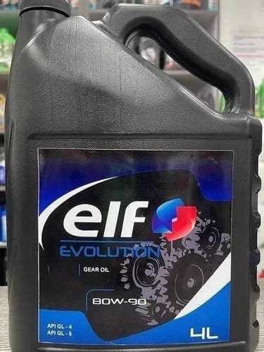 Aceite Elf Evolution 80w90 Para Cajas Sincronicas MercadoLibre