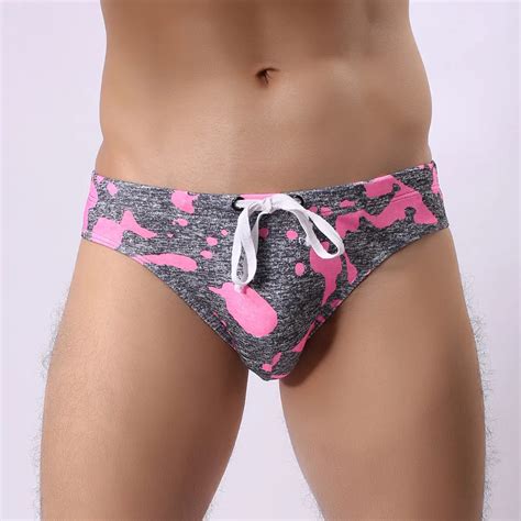 Sexy Mens Swim Briefs Summer Swimwear Sports Bathing Suit Beachwear