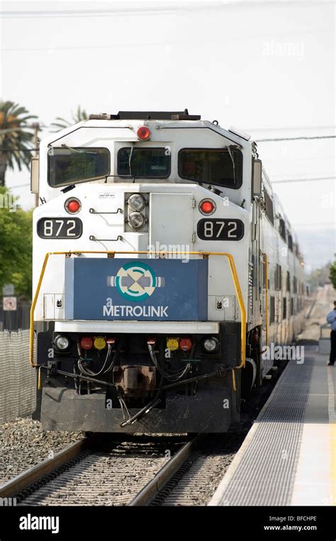 Train Station in California, USA Stock Photo - Alamy