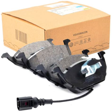 ORIGINAL VW 1J0698151G Bremsbeläge mit WAKO Vorne für AUDI A2 A3 FABIA ...
