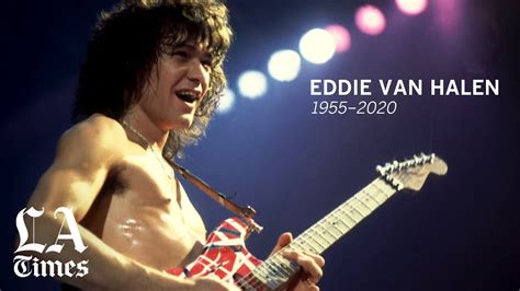 Eddie Van Halen Guitar God In Rock Band Named After Him Dies At 65