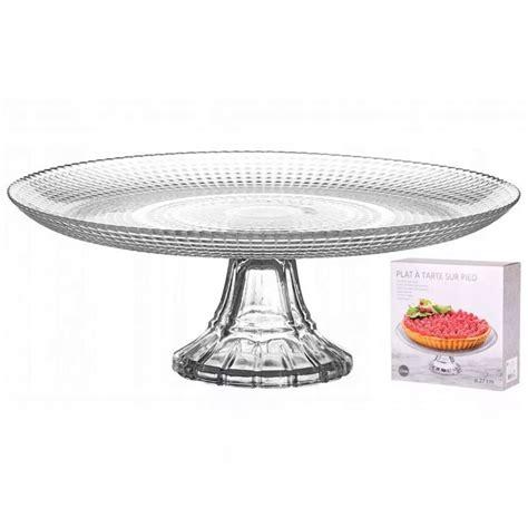 Patera Szklana Na Tort Ciasto Owoce 27cm 13215123883 Oficjalne