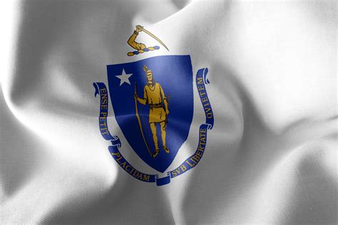 Massachusetts State Flag Florida Flag Us