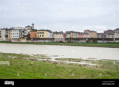 Parma river, Parma, Emilia Romagna, Italy Stock Photo - Alamy