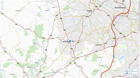 Stourbridge Map United Kingdom