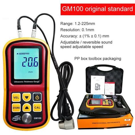 Jual Ultrasonic Thickness Gauge Gm Benetech Tester Gm Gm