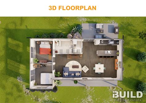 Kit Homes Moree 3D Floorplan IBuild Building Solutions