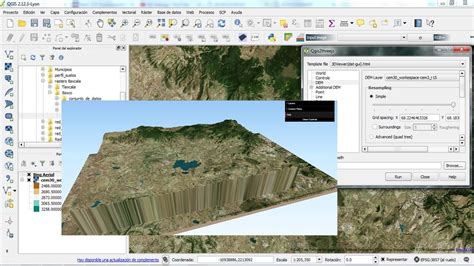 Crear Un Dem A Partir De Una Imagen Raster En Qgis Youtube