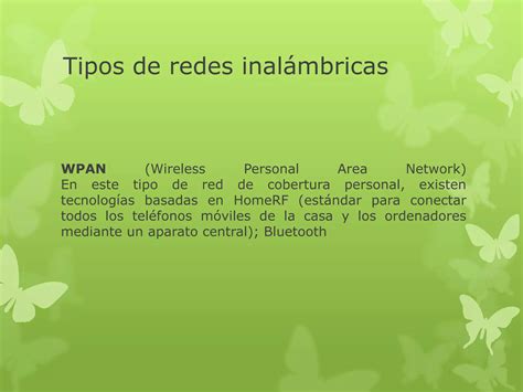 Redes Inal Mbricas Y Sus Tipos Ppt